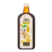 מיץ ג'ינגר לימון בכבישה קרה - 100% פרי