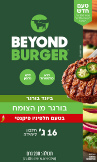 בורגר בטעם חלפניו ביונד מיט - זוג