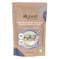 תערובת להכנת דייסת שיבולת שועל אורגנית בתוספת זריע צ'יה ואוכמניות כחולות