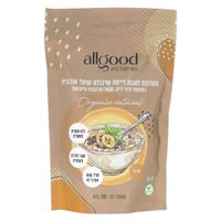 תערובת להכנת דייסת שיבולת שועל עם זרעי צ'יה, קקאו נא ובננה מיובשת