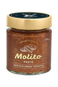 ממרח פסטו עם עגבניות מיובשות