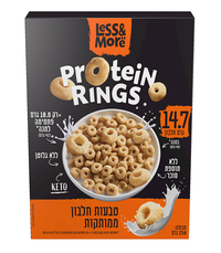 טבעות בוקר חלבון מתוקות Less&More