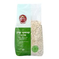 שיבולת שועל דקה (קוואקר) אורגני הרדוף