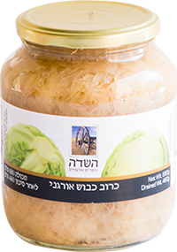 כרוב כבוש אורגני